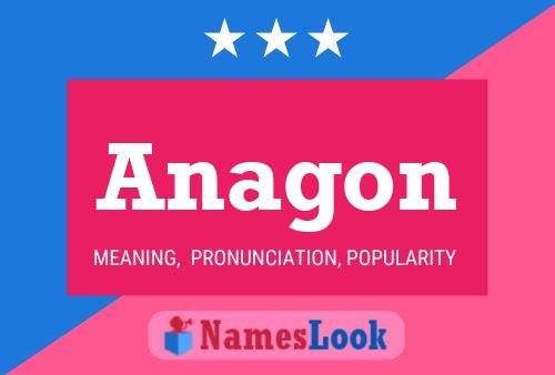 Anagon Name Poster