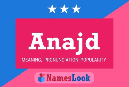 Anajd Name Poster