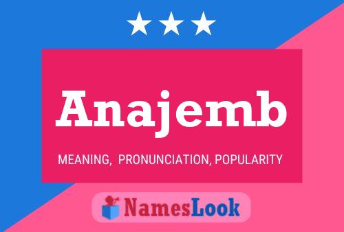 Anajemb Name Poster