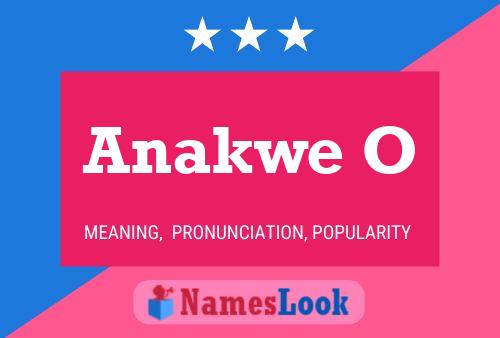 Anakwe O Name Poster