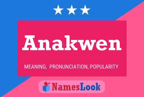 Anakwen Name Poster