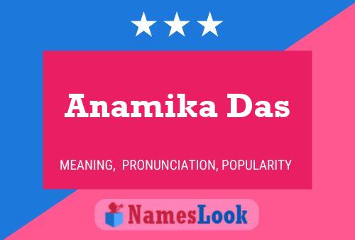 Anamika Das Name Poster