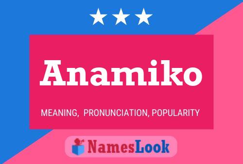 Anamiko Name Poster