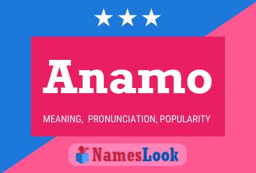 Anamo Name Poster