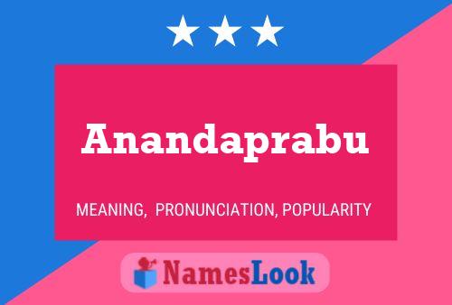 Anandaprabu Name Poster