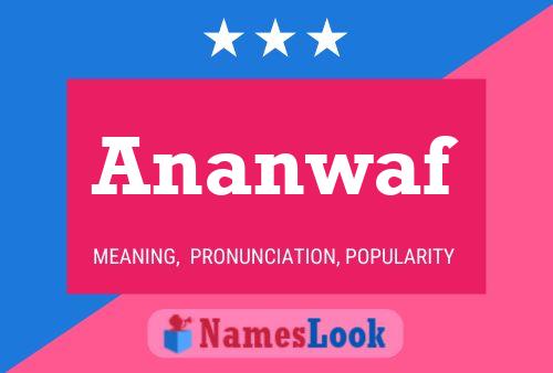 Ananwaf Name Poster