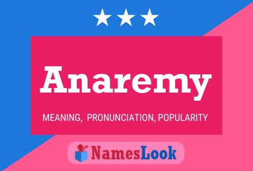 Anaremy Name Poster