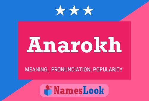 Anarokh Name Poster