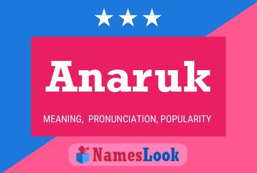 Anaruk Name Poster