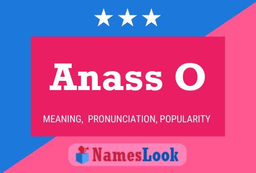 Anass O Name Poster