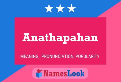 Anathapahan Name Poster