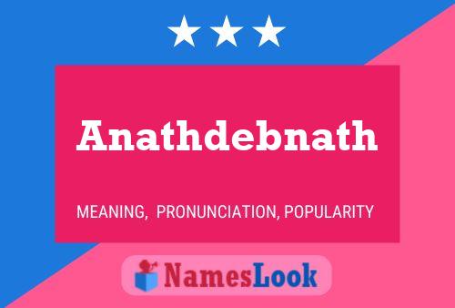 Anathdebnath Name Poster