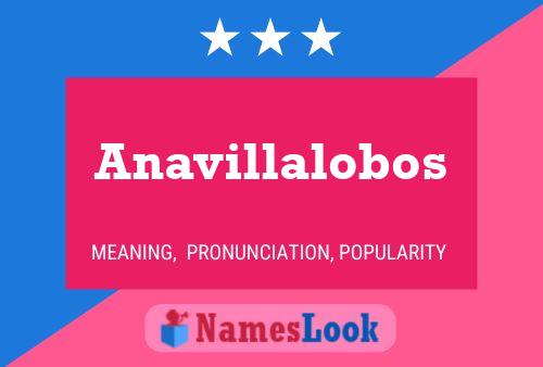 Anavillalobos Name Poster