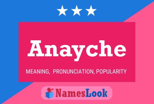 Anayche Name Poster