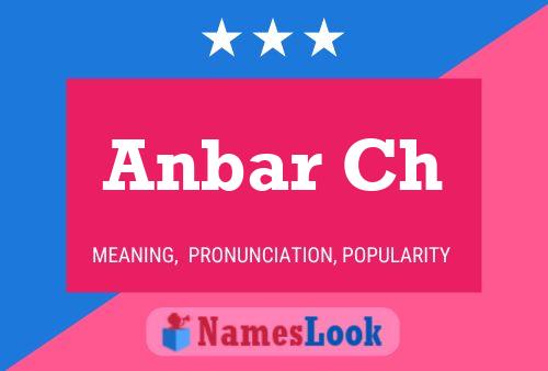 Anbar Ch Name Poster