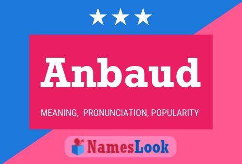 Anbaud Name Poster