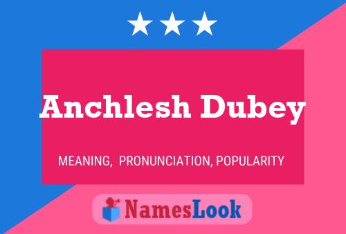 Anchlesh Dubey Name Poster