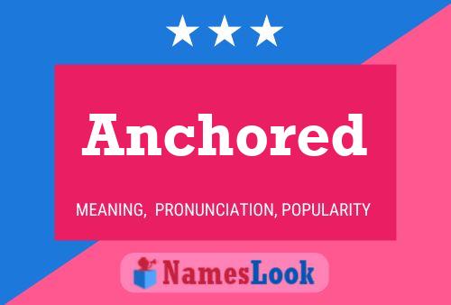 Anchored Name Poster