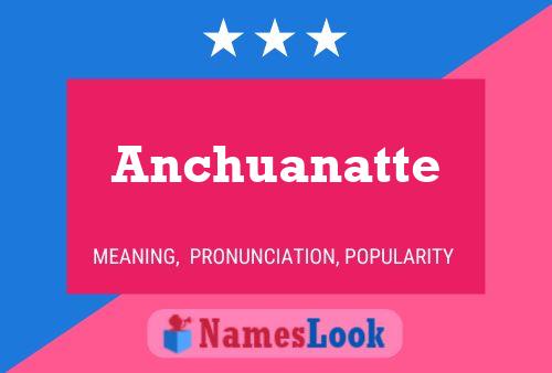 Anchuanatte Name Poster