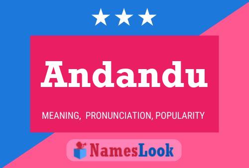 Andandu Name Poster