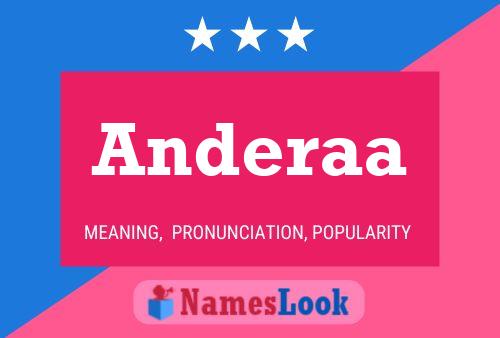 Anderaa Name Poster