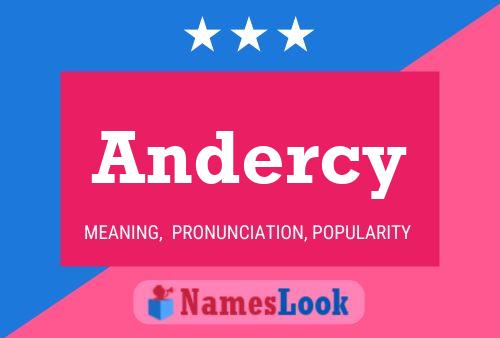 Andercy Name Poster