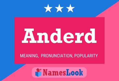 Anderd Name Poster