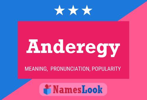 Anderegy Name Poster