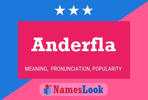 Anderfla Name Poster