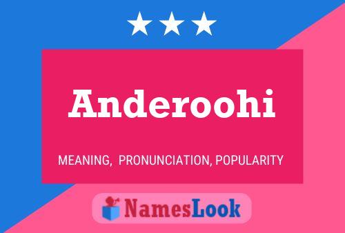 Anderoohi Name Poster