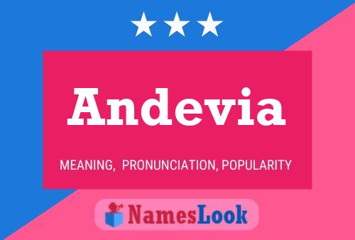 Andevia Name Poster