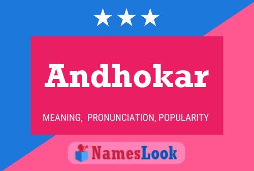 Andhokar Name Poster