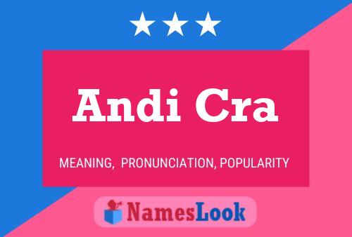 Andi Cra Name Poster