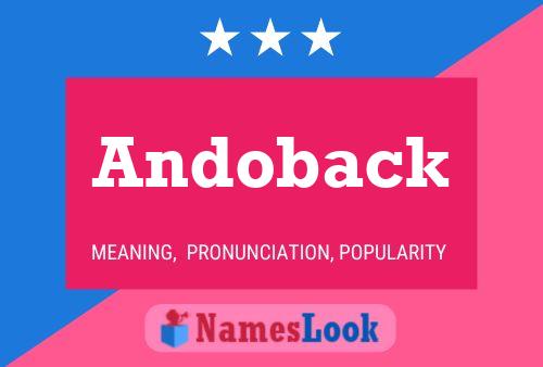 Andoback Name Poster