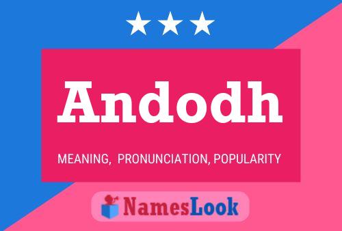 Andodh Name Poster