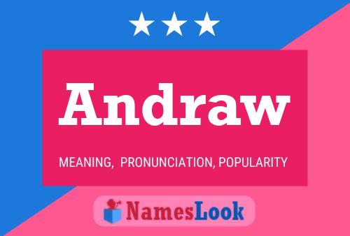 Andraw Name Poster