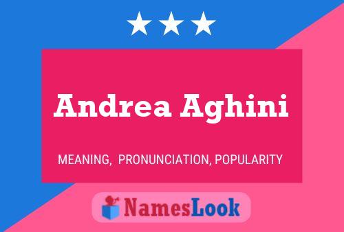 Andrea Aghini Name Poster