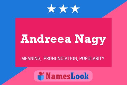 Andreea Nagy Name Poster