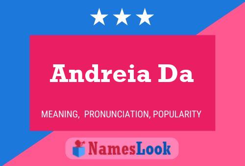 Andreia Da Name Poster