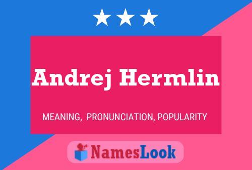 Andrej Hermlin Name Poster