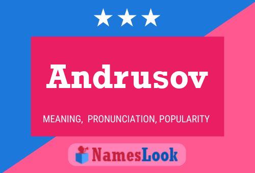 Andrusov Name Poster