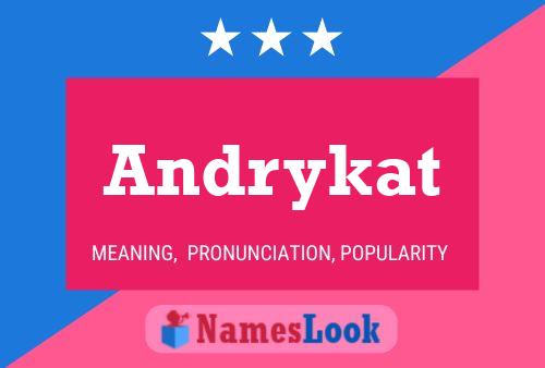 Andrykat Name Poster