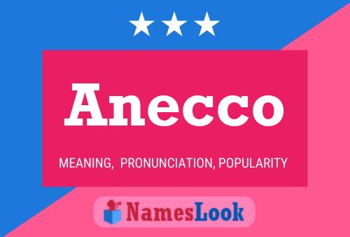 Anecco Name Poster