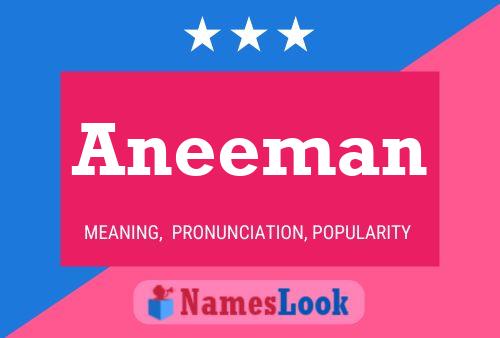 Aneeman Name Poster