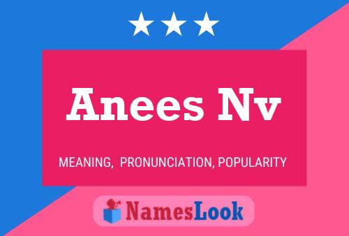 Anees Nv Name Poster