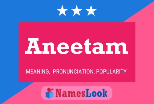 Aneetam Name Poster