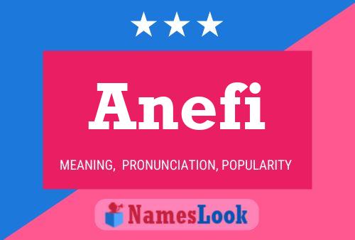 Anefi Name Poster