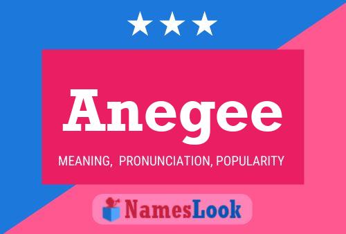 Anegee Name Poster