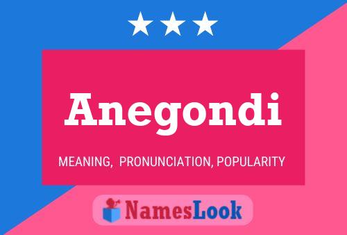 Anegondi Name Poster