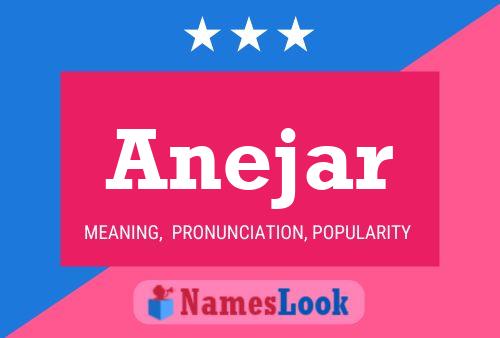 Anejar Name Poster